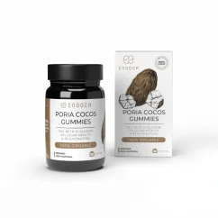 Endoca Poria gummies s houbami, 10 mg CBD, 30 ks, 60 g
