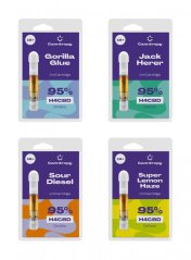 Canntropy Paket patrona H4CBD, 95% H4CBD, sve u jednom setu - 4 okusa x 1 ml