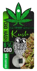 Euphoria CBD Hašišs 6% Kush, 1g