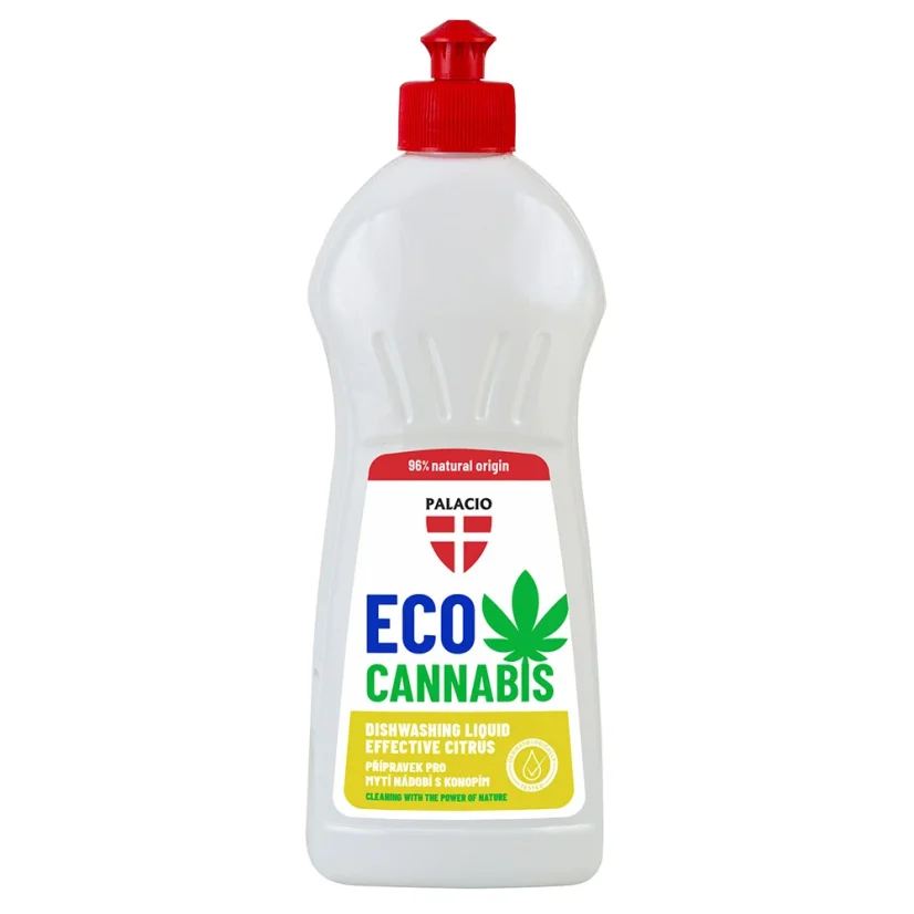 Palacio Lichid de spălat vase EcoCannabis, 1000 ml