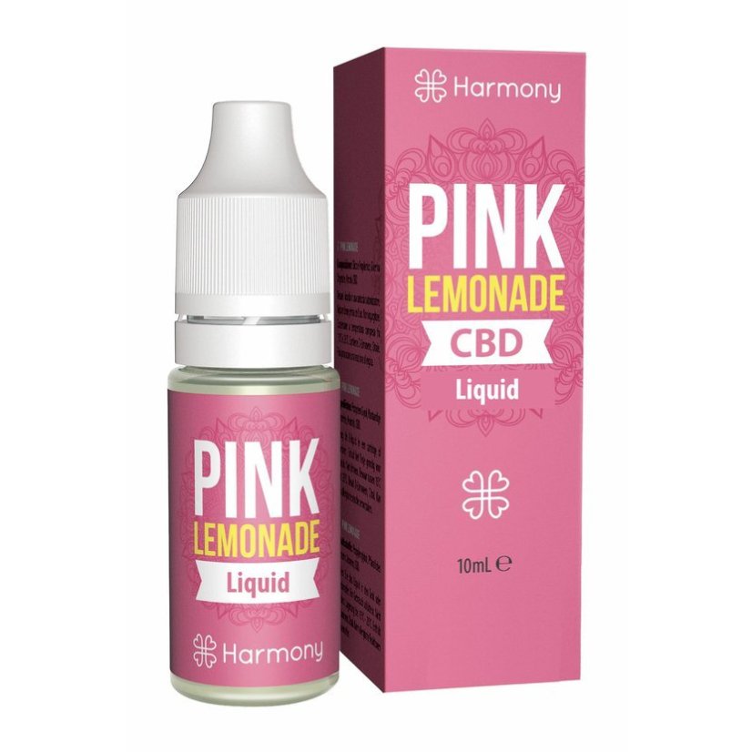 Harmony Liquide CBD Limonade rose 10 ml, 30-600 mg CBD