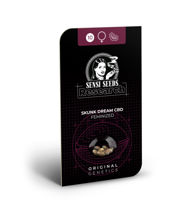 Sensi Seeds Cannabis Seeds Skunk Dream CBD Feminized, 3-10 kpl
