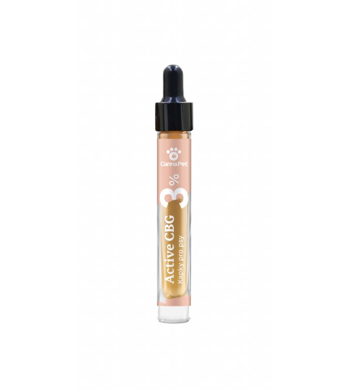 CannaPet - Active CBG Tropfen für Hunde 3% CBG, 210 mg, (7 ml)