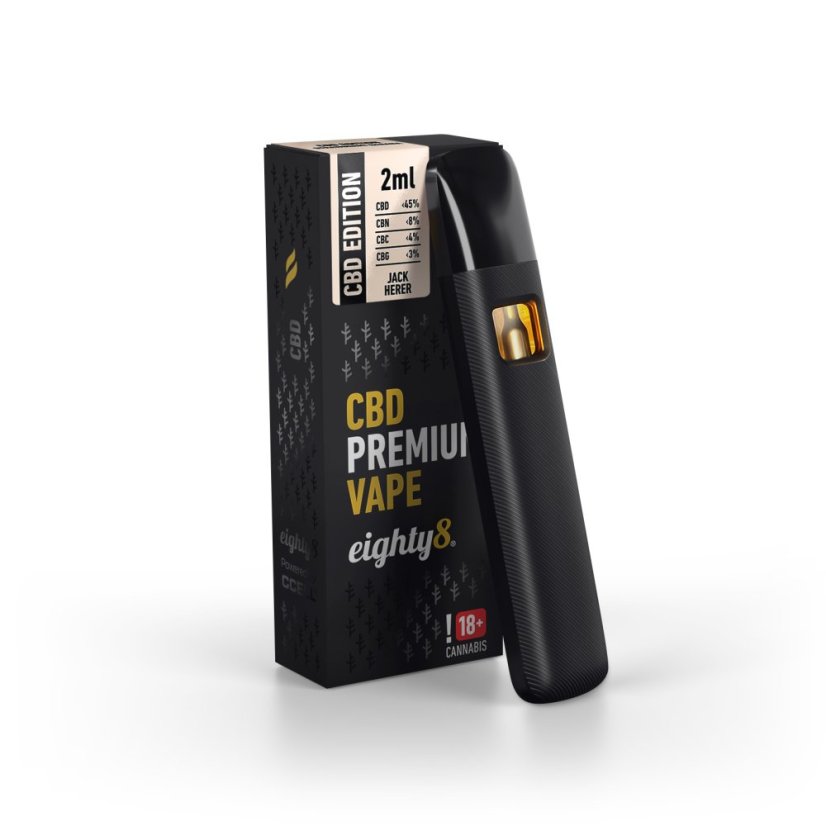Eighty8 CBD Vape Jack Herer, 92 % CBD, 2 ml