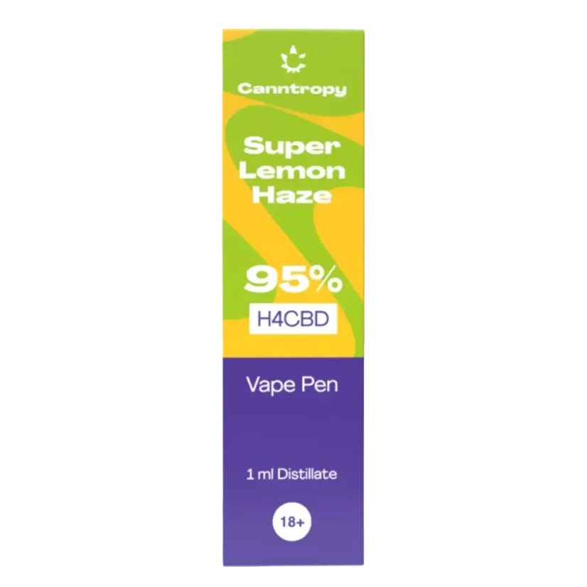 Canntropy H4CBD Vape-Stift Super Lemon Haze 95 %, 1 ml