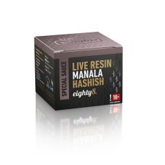 Eighty8 CBD Live Resin Manala, 45 % CBD, 1 g