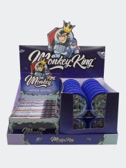 Monkey King Zigarettenpapier mit Tips und Grinder (Space Edition)