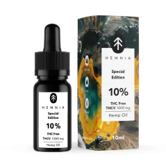Hemnia THCV-olie 10%, 1000 mg, 10 ml