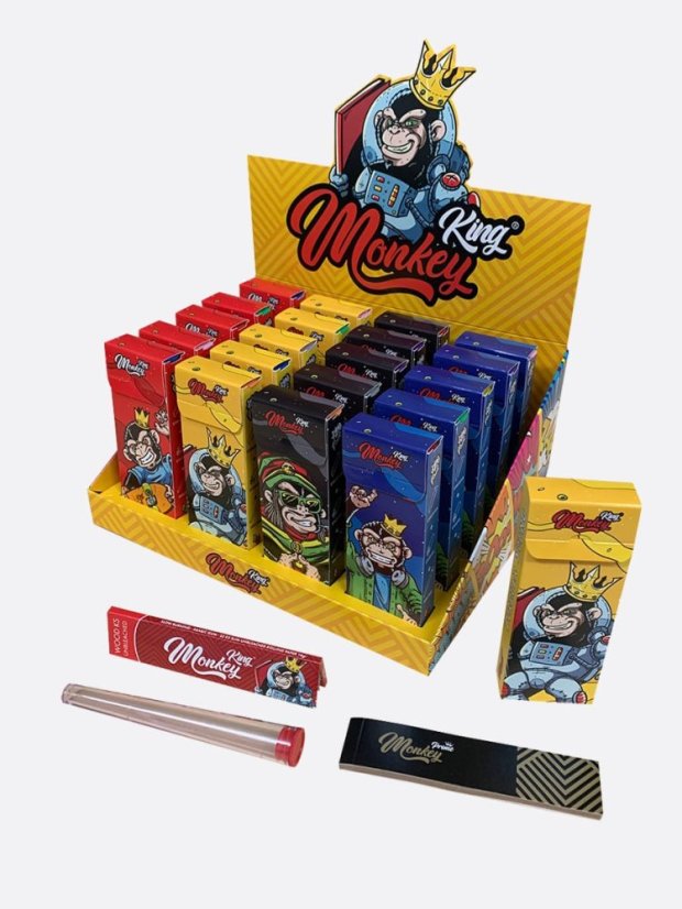 Monkey King Rökarkit Rullpapper + Tips + Tub