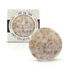 Cannaline Roku darbs pretcelulīta CBD ziepes, 100 mg CBD