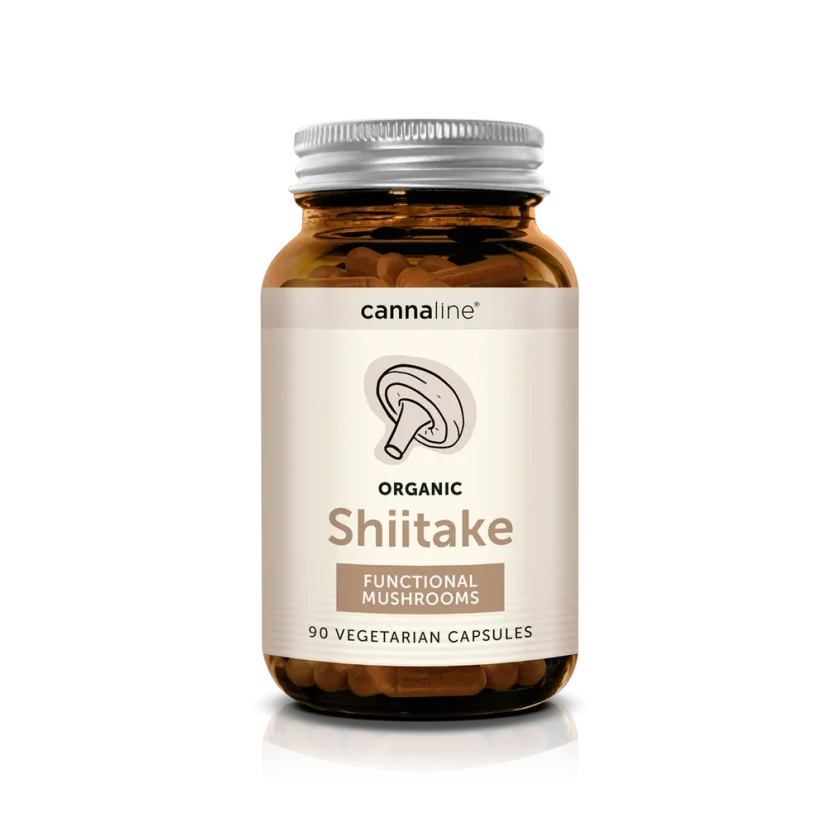 Cannaline Shiitake funkční houby (90 kapslí) Cannaline Shiitake funkční houby (90 kapslí)
