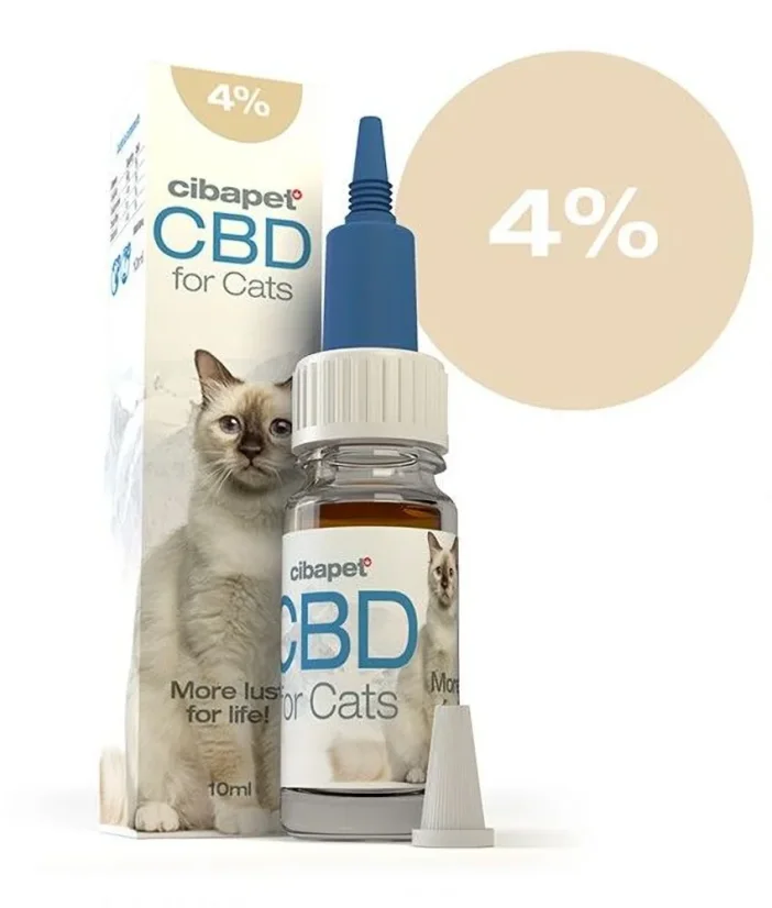 Cibapet 4% CBD olje za mačke, 10 ml