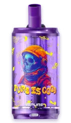 ISPURE Pipa ad acqua DaabCan, viola