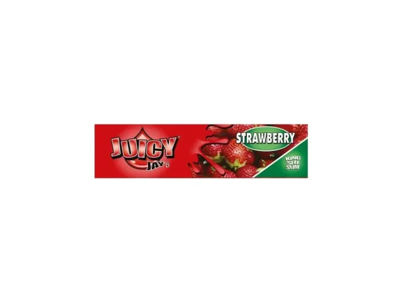 Juicy Jay's King Size - Feuilles à Rouler Goût Fraise