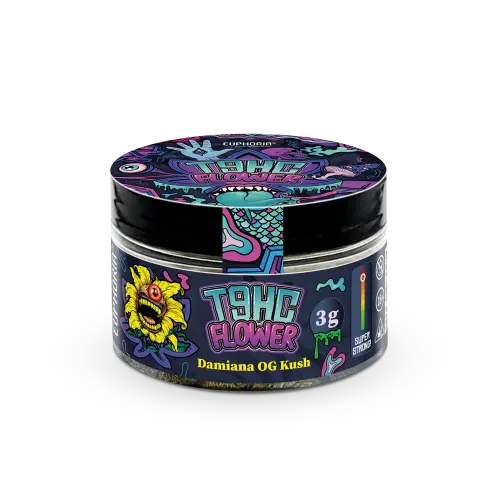 Euphoria T9HC Mieszanka ziołowa Damiana OG Kush, 3 g