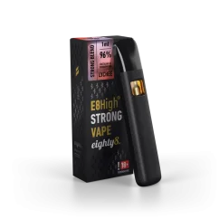 Eighty8 E8High Vape de unică folosință Lychee, 96% E8High, 1 ml