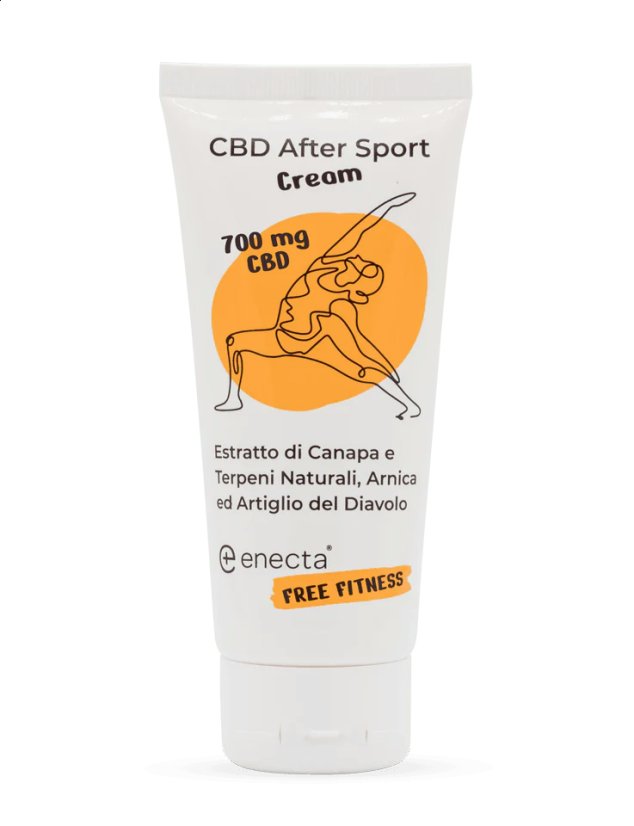 Enecta Crème Après Sport CBD, 700 mg CBD, 100 ml