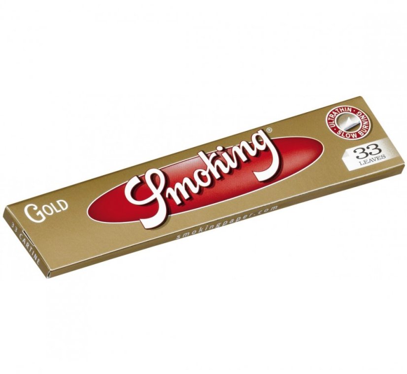 Smoking Papers Grande taille - Or mince