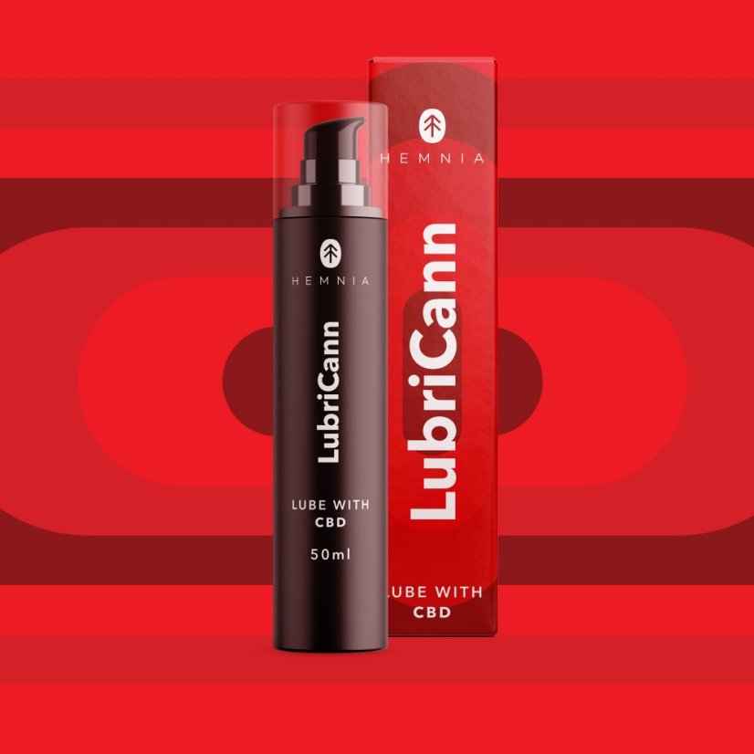 Hemnia LubriCann - Gel intime CBD, 50 ml