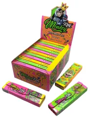 Monkey King KSS Papéis para enrolar com Pontas Filtro Rainbow Hypnotic, 1 livreto