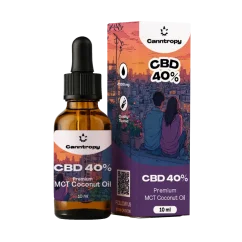 Ulei de cânepă CBD Canntropy, 40%, 4000mg, 10ml