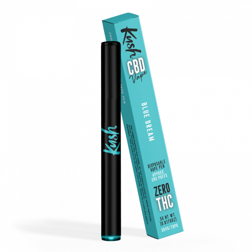 Kush CBD Vape Pen - BLUE DREAM, 200 mg CBD, 0,5 g