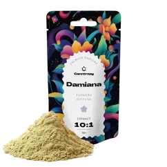 Canntropy Damiana (Turnera diffusa) Extrakt 10:1, 5 g – 100 g
