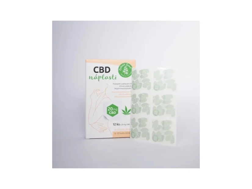 Zelena Zeme CBD patches 12 pcs