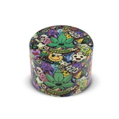 Euphoria Broyeur Métal Whimsical 63 mm - 4 pièces