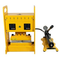 Qnubu Hydraulický lis PRO 20 ton (doska 12 x 12 cm), 60 kg