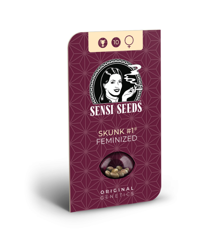 Sensi Seeds Semințe de canabis Skunk #1® feminizate, 3-10 buc.