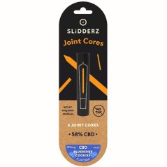 Slidderz Kue Blueberry Inti Bersama, 5 buah x 100 mg CBD