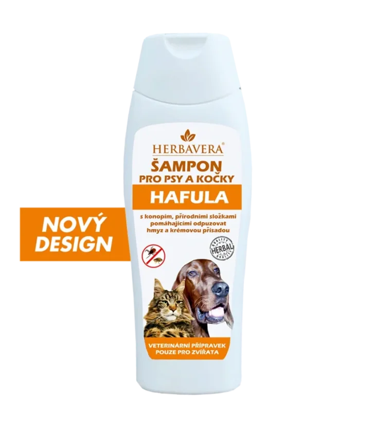 Herbavera Hafula σαμπουάν για σκύλους και γάτες 250 ml