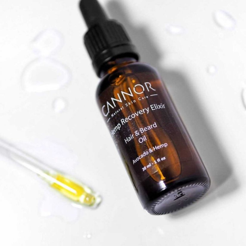 Cannor Pflegendes und beruhigendes Elixier - Öl für Haar und Bart, (50 ml)