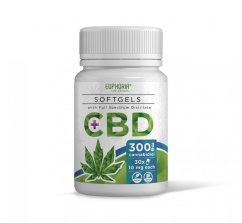 Euphoria CBD kapsulės 30x10mg, 300mg