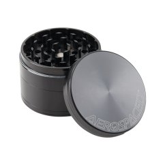 Aerospaced 4-częściowy Rozdrabniacz, 63 mm - Czarny