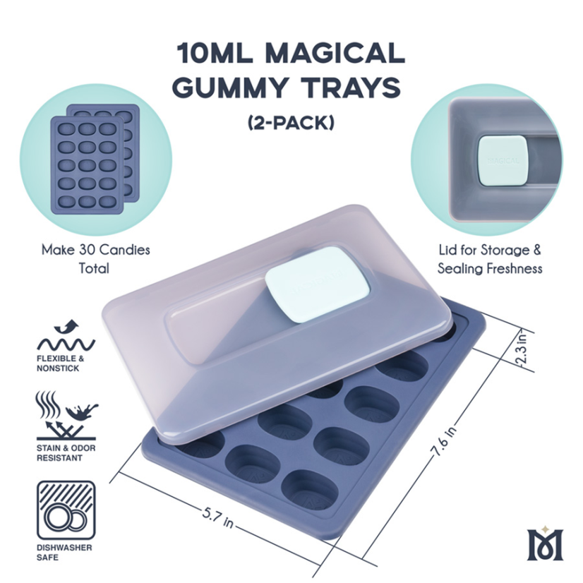 Beurre Magique 2x 21UP Gummy Trays, 10 ml