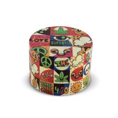Euphoria Metalna brusilica Groovy 63 mm - 4 dijela
