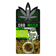 Euphoria CBD Weed Platinum Sour Apple, 0,7 g