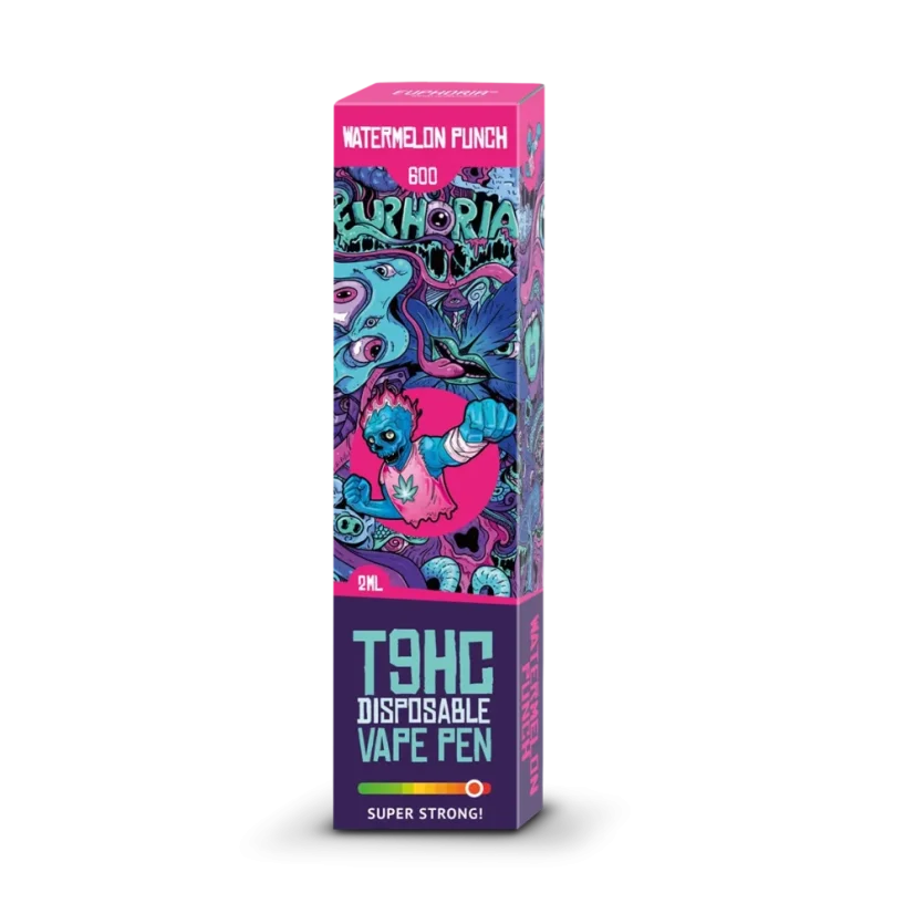 euphoria tobacco & vape THCPO Disposable Pen Grape OG, 90% THCPO, 2 ml Euphoria T9HC Disposable Vape Pen
