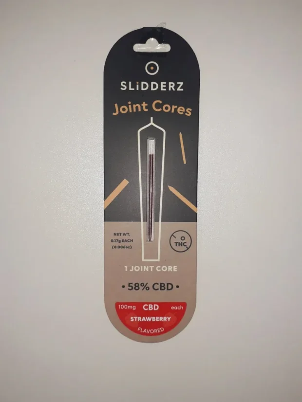 Slidderz Joint Core Jordgubb 100 mg CBD, 1 st x 0,17 g