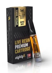 Eighty8 CBD Kartusche Super Jack Live Resin Terpene, 1 ml