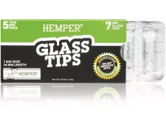 HEMPER Glas Filter Tips, 7 mm