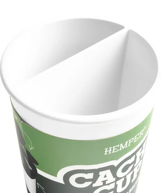 HEMPER Cache Cup Scrumieră fără fum - alb