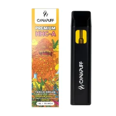 CanaPuff HHCA jednokratna Vape Pen Tangie Dream, HHCA 79 %, 1 ml