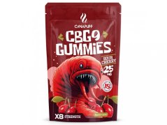 CanaPuff CBG9 Gummies Sour Cherry, 5 τεμ. x 25 mg CBG9, 125 mg