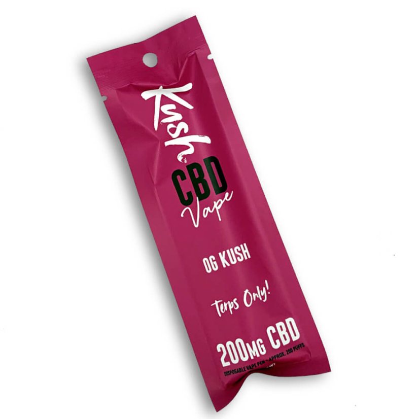 Kush Vape CBD Vape Pen OG Kush 2.0, 200 mg CBD, 0,5 g