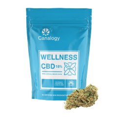Canalogy CBD-hennep Bloem Welzijn 18%, 1 g - 100 g