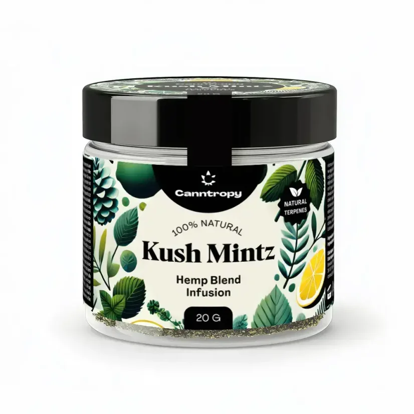 Canntropy Mešanica konopljinih cvetov z mletimi cvetovi – Kush Mintz (20 g)