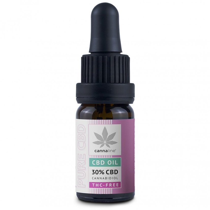 CANNALINE CBD konopí Olej THC ZDARMA 30%, 3000 mg, 10 ml